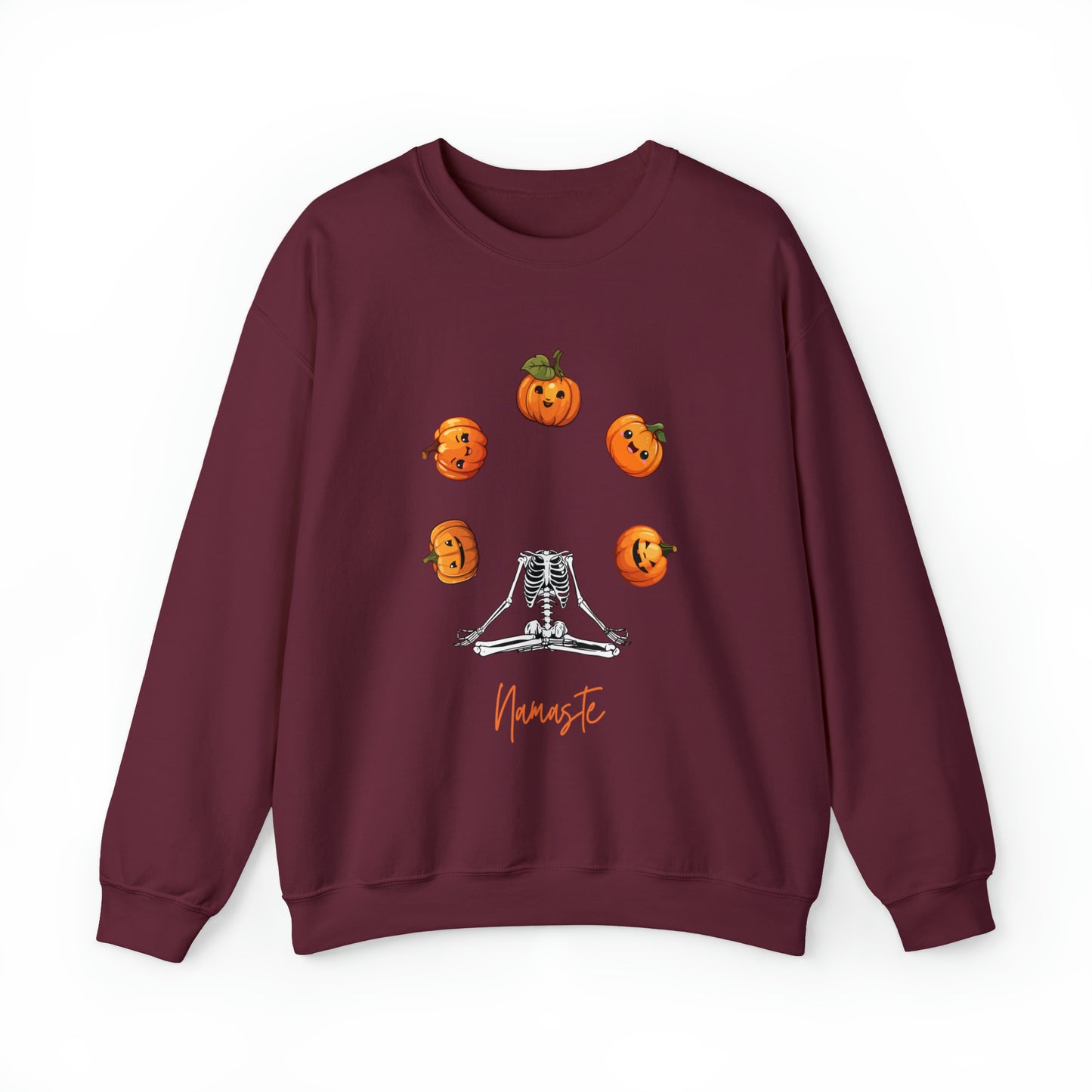 Namaste Halloween sweater Halloween sweater ghost fall leaves sweater Halloween Sweatshirt Era Tour sweater best friend gift for her Unisex