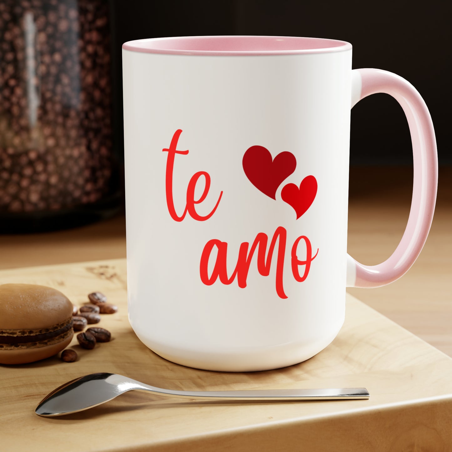 Te amo mug mother's day gift for wife coffee mug girlfriend gift Coffee Mug love proposal gift heart mug gift for her Mug couple engagement