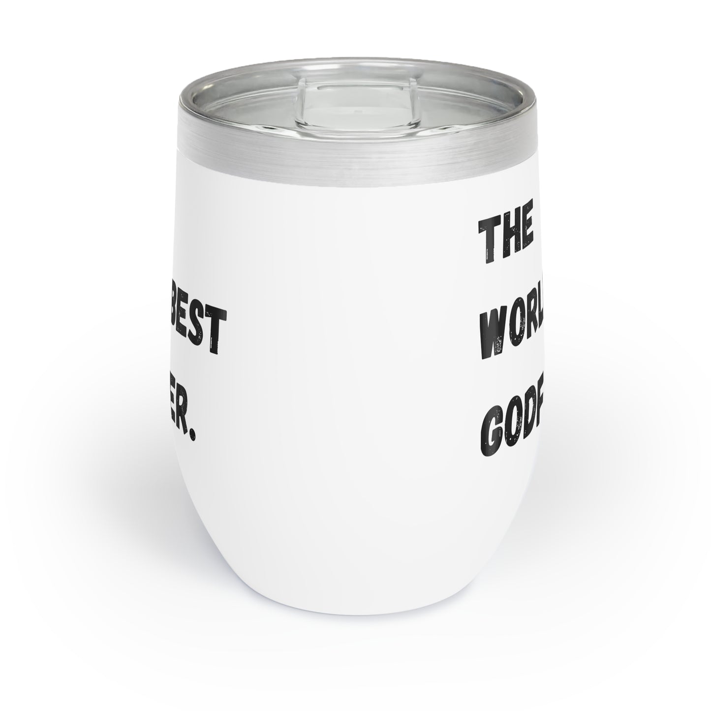 World's best Godfather tumbler Godfather wine tumbler gift for brother padrino gift Chill Wine Tumbler Godparents proposal gift