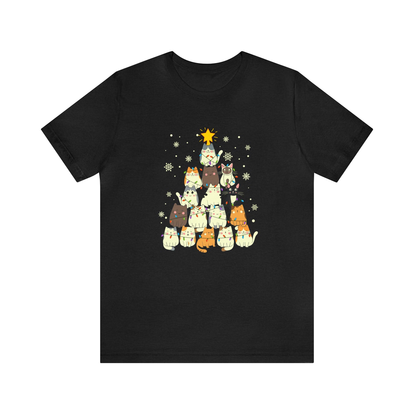 Cat Christmas shirt funny Meow kitty tee Matching Family Christmas Shirt Family Christmas Shirt Matching Xmas Tees Custom Christmas