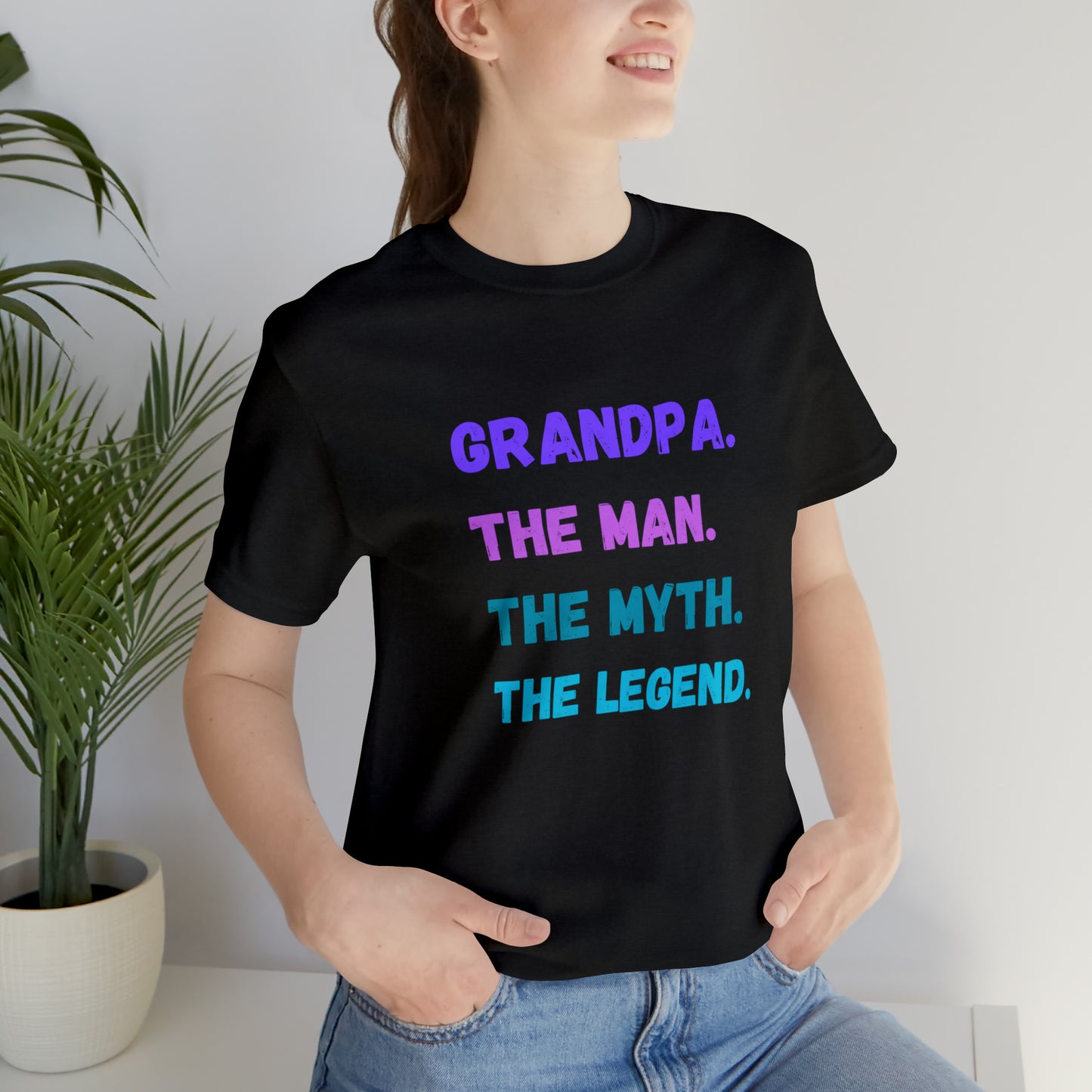 Grandpa shirts the man the myth the legend t-shirt gift for Dad and me shirts Father's day gifts best friend Christmas gift for dad