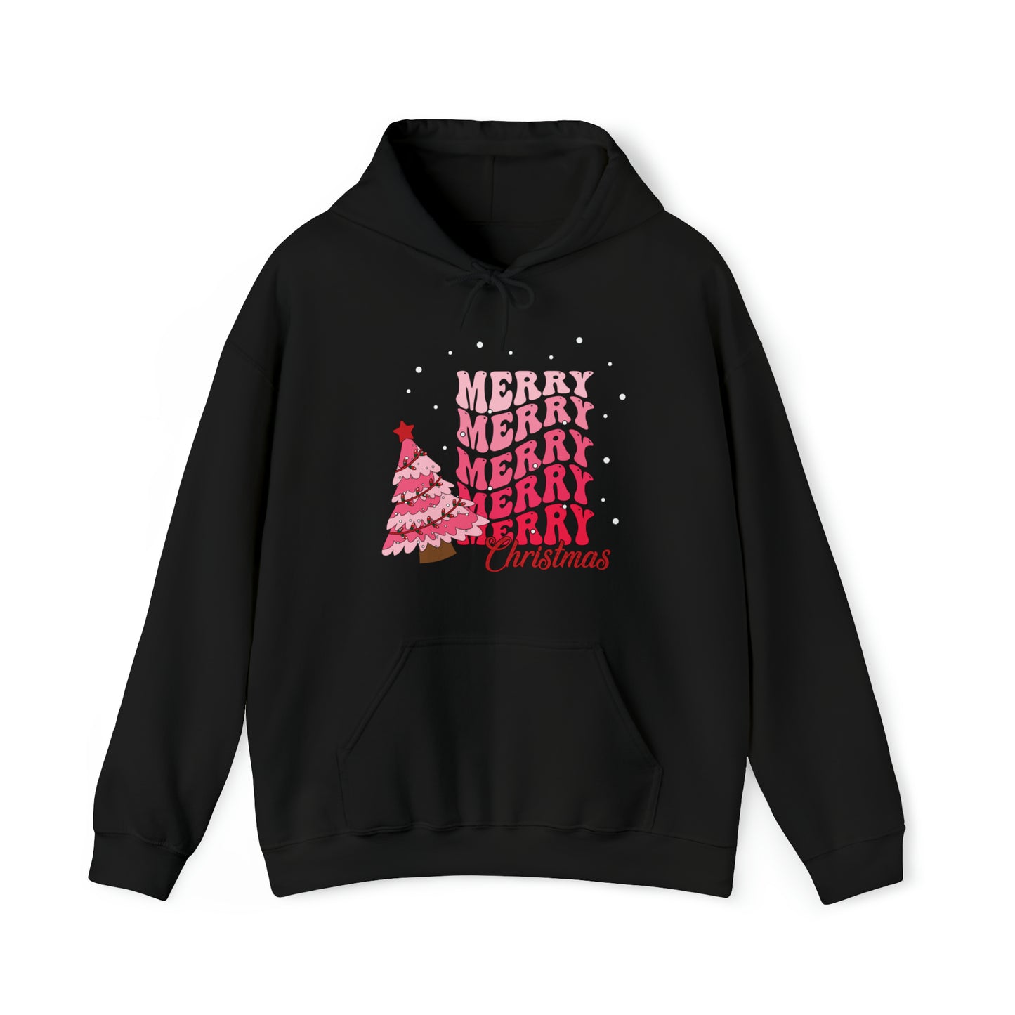 Festive AF hoodie blue Merry Bright Christmas Sweatshirt for Women Men Christmas Sweater Holiday Christmas gift for her gift for him