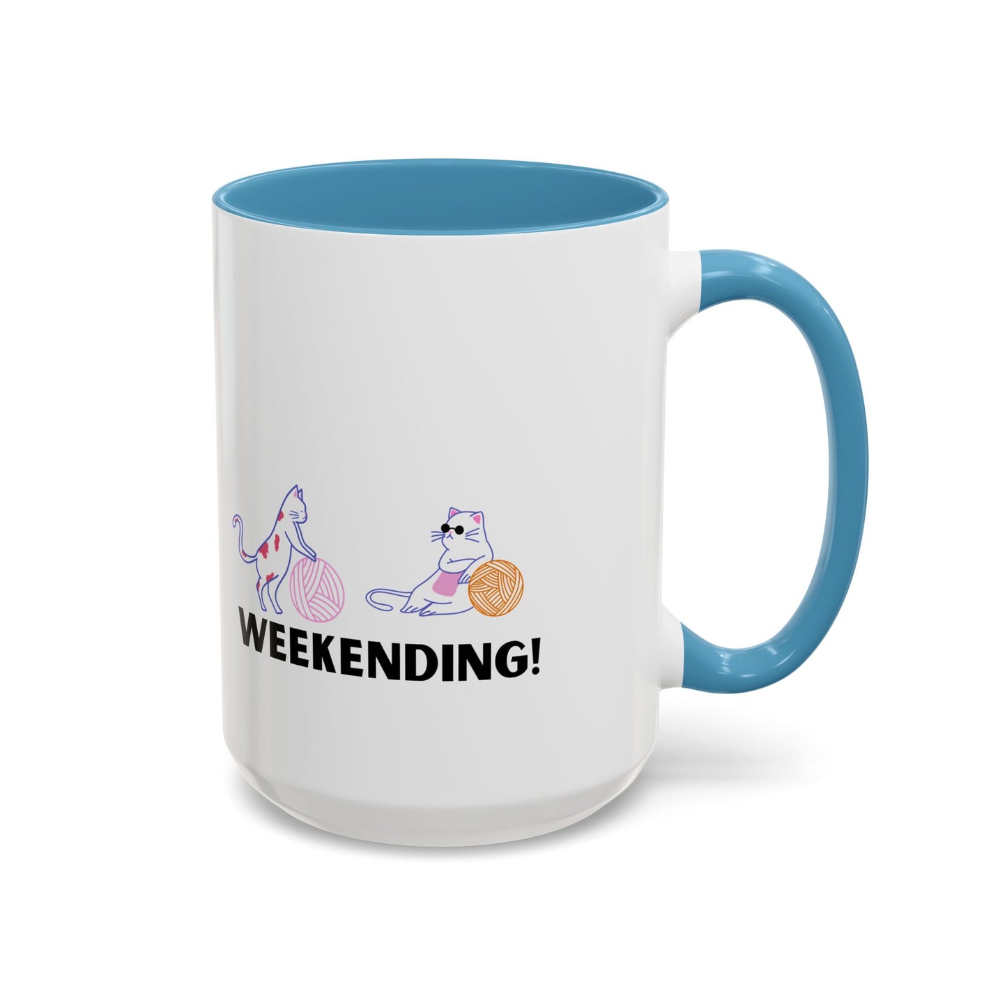 Crochet weekending mug coffee lover weekending vibes mug Coffee Mug swift Funny Coffee Cup Cat Lady Gift Cat Lover Gift Cat Mom christmas