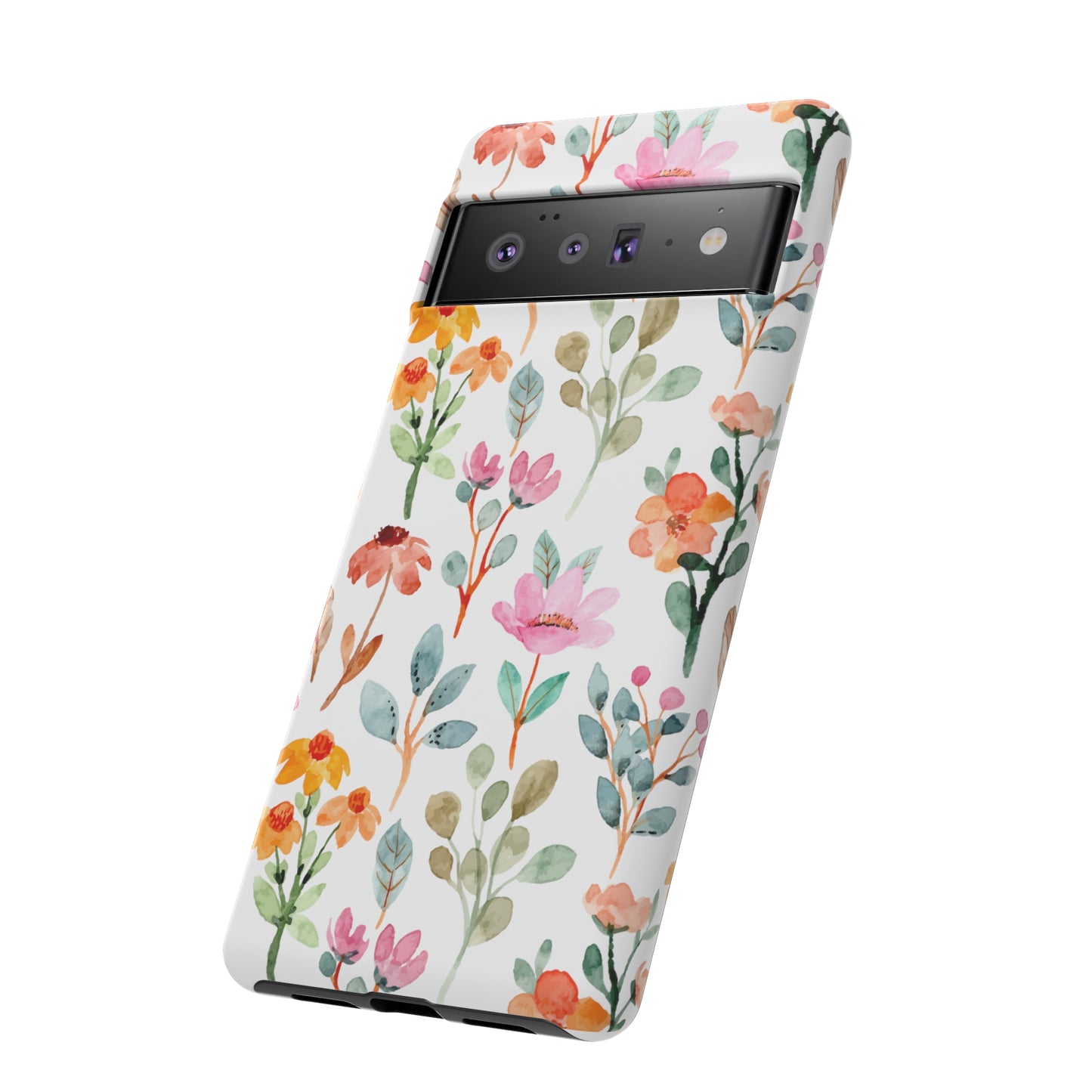 Floral phone case mother's day gift best friend gift for her gift for him flower cell phone cases Tough Cases