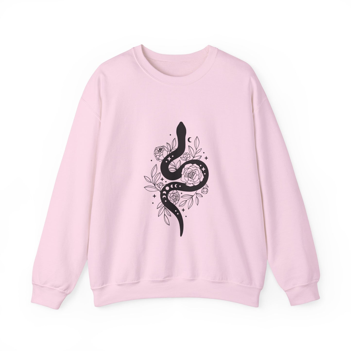 Witchy snake Sweatshirt snake lover gift floral sweater best friend gift Womens Sweatshirt concert merch Tee christmas gift