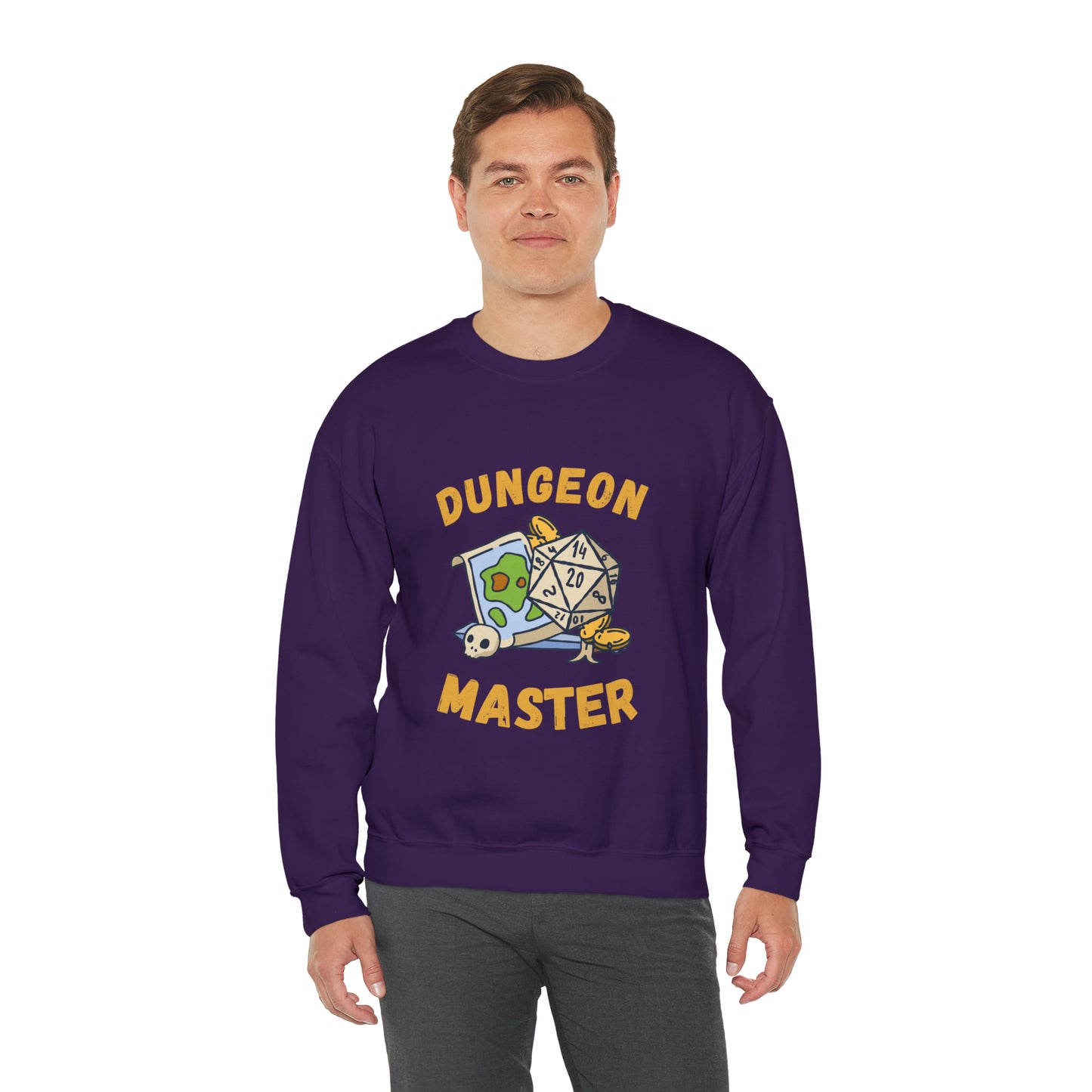 Dungeon Daddy sweatshirt, DnD Dungeon Dad Shirt,Fathers Day Gift,Bday or Xmas Gift, Dungeons and Dragons Clothing for HimChristmas gift