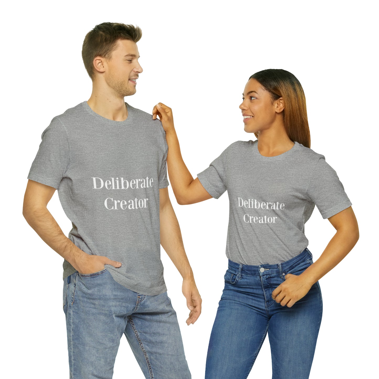 Deliberate creator tee,  Unisex Jersey Short Sleeve Tee