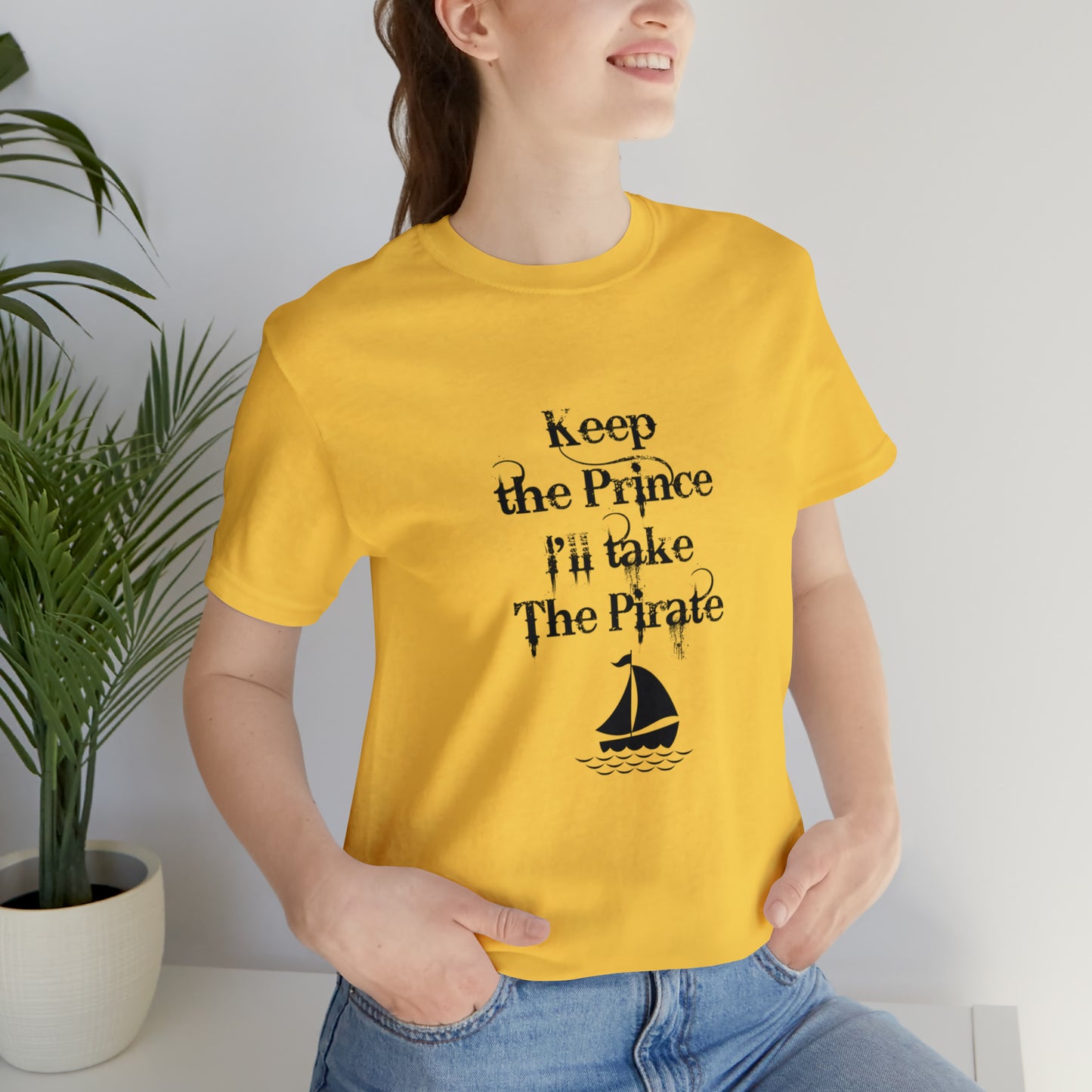 Keep the prince shirt, Once upon a time gift travel shirt, best friend trip, girls vacation trip, Unisex Jersey Short Sleeve Tee
