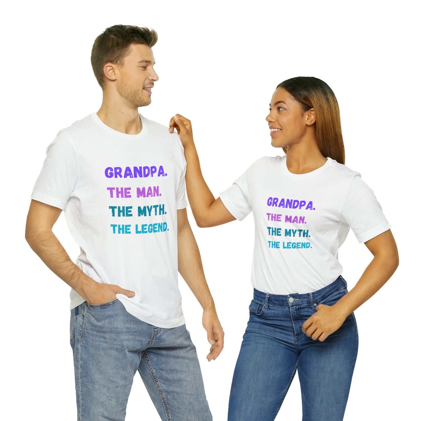 Grandpa shirts the man the myth the legend t-shirt gift for Dad and me shirts Father's day gifts best friend Christmas gift for dad