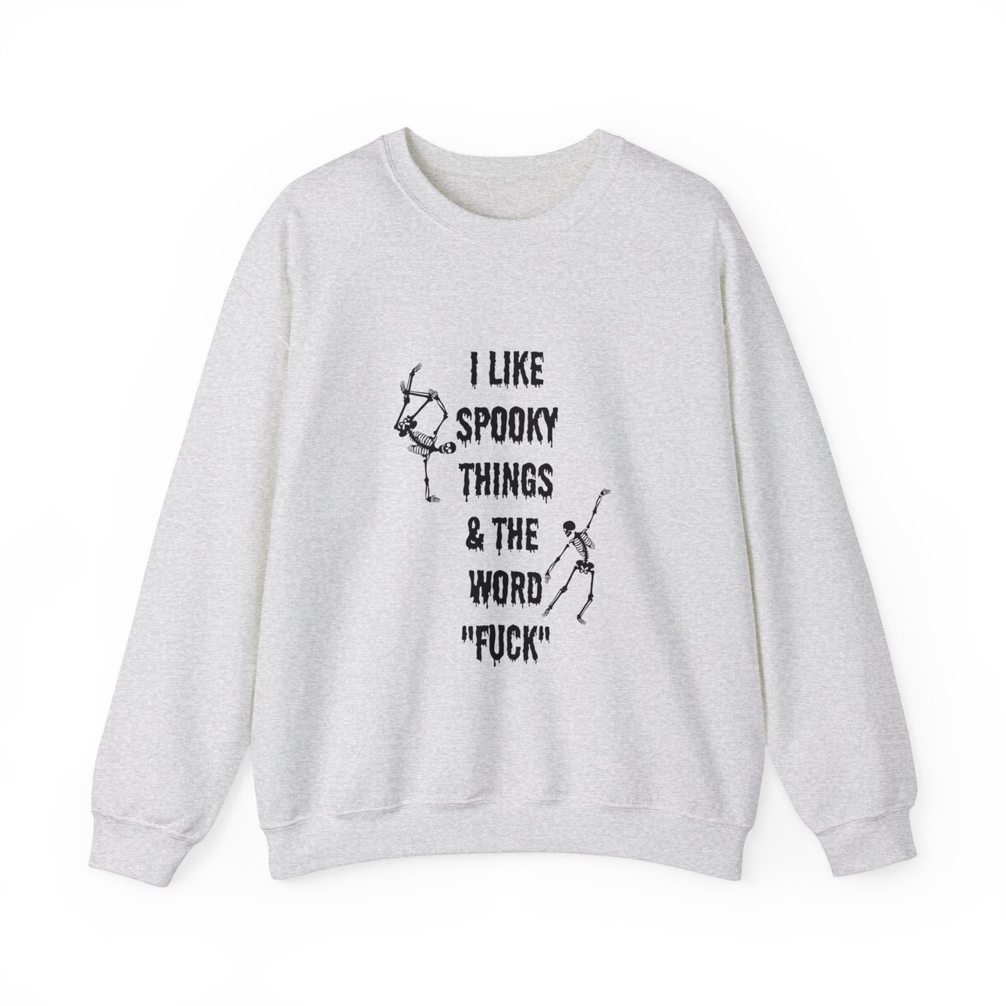 Halloween sweater Spooky things and the word fuck sweater Witchy sweatshirt Wicked Halloween sweater Witches Halloween Sweatshirt Christmas