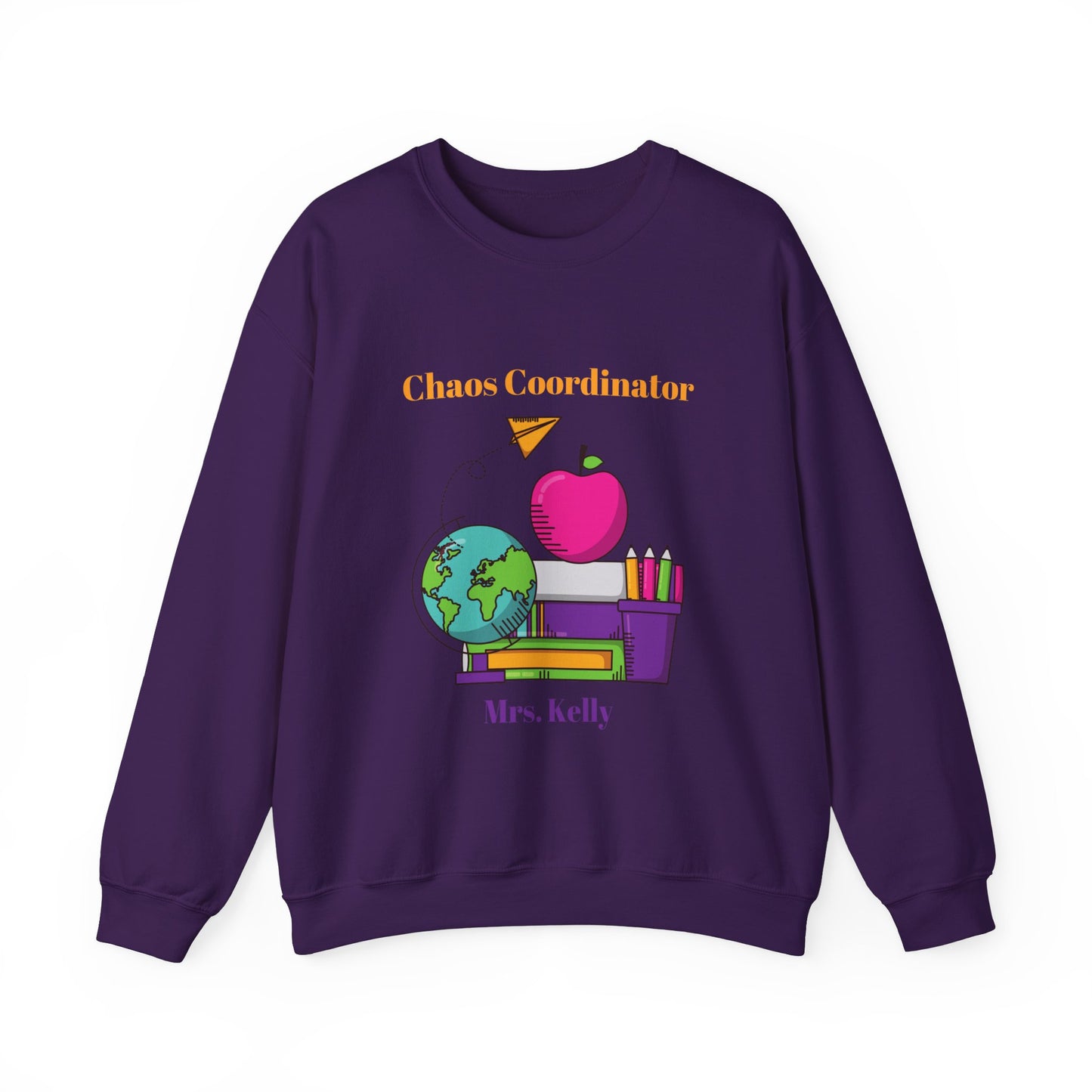Chaos coordinator sweater Teacher shirt love motivate sweater gift for her teacher sweater custom sweater Valentine's sweater gift for him