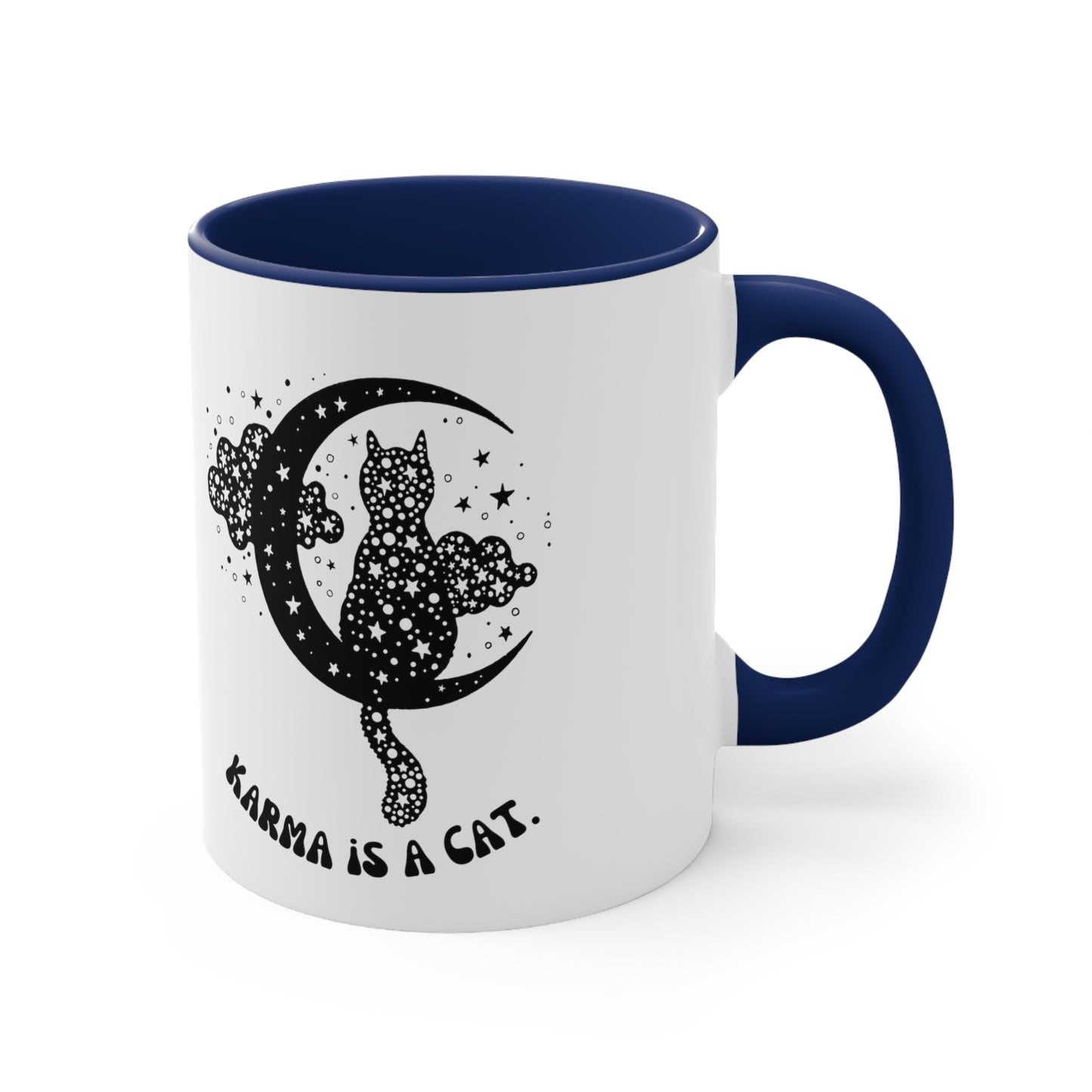 Karma is a cat mug best friend gift for her gift for him Birthday gift coffee mug tea gift for cat lover bestie valentinesday gift Christmas