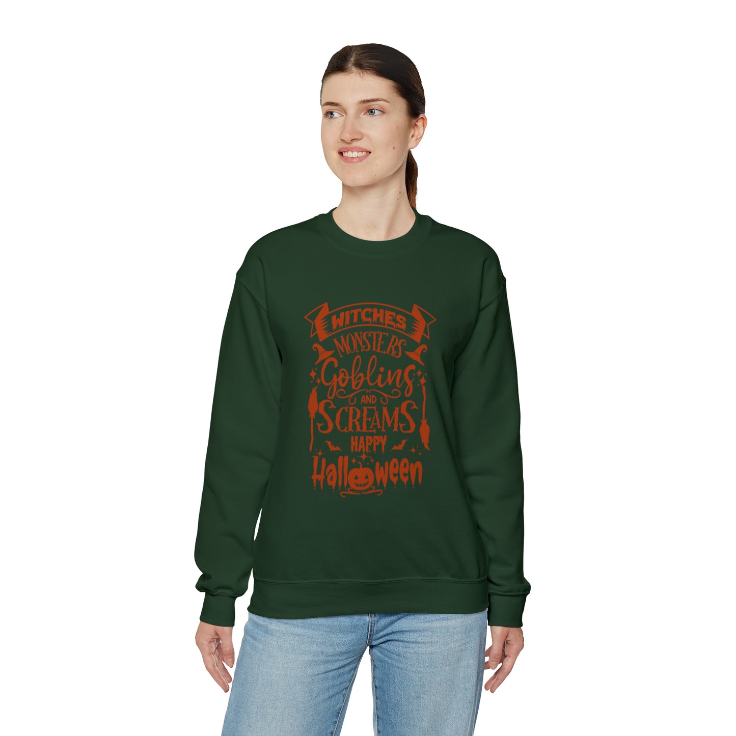 Witches Monsters Halloween Sweatshirt Ghostface Shirt Funny Halloween Horror Shirt Halloween Women's Sweatshirt Funny Halloween Tee Unisex