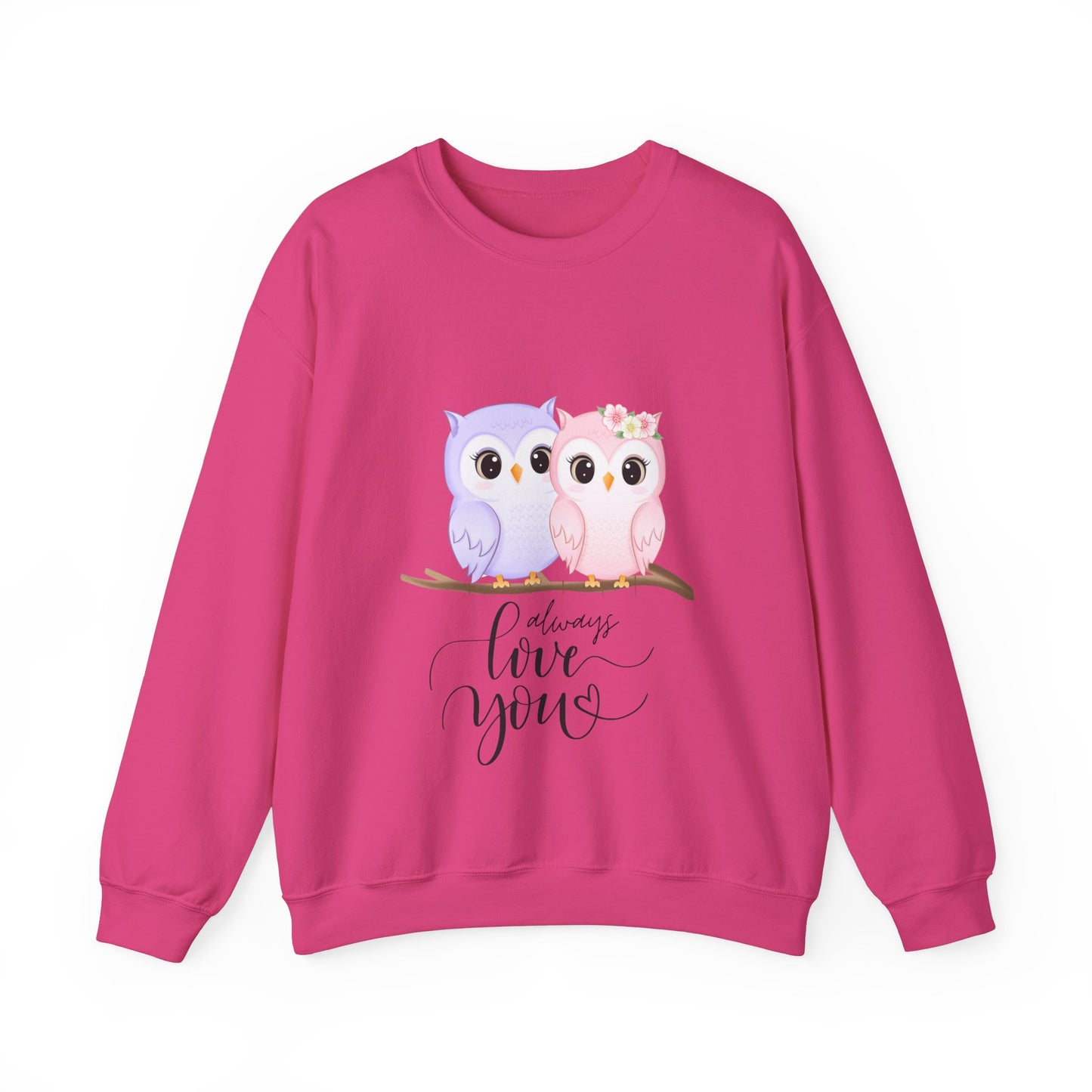 Owl always Love sweater valentines Day sweatshirt valentines day shirt best friend gift for her owl sweater Love shirt unique holiday gift