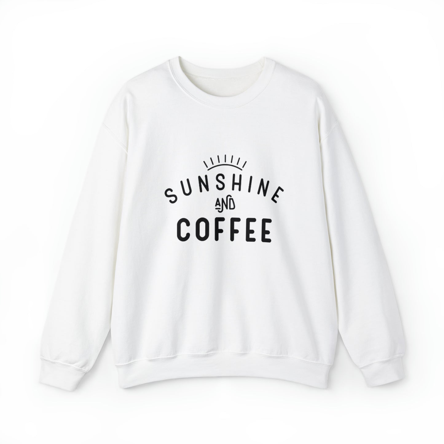 Sunshine and Coffee sweater, Mom sweatshirt, Gift for mom, Christmas gift for her, yoga wear for her, for him,Birthday gift for her,Ga