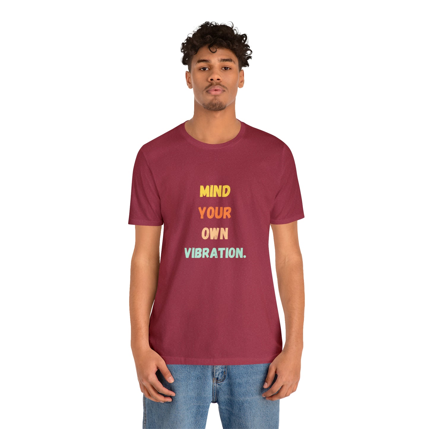 Spiritual shirt Mind your own vibration t-shirt Zen gift for her gift for him yogawear meditation gifts best friend Christmas gift