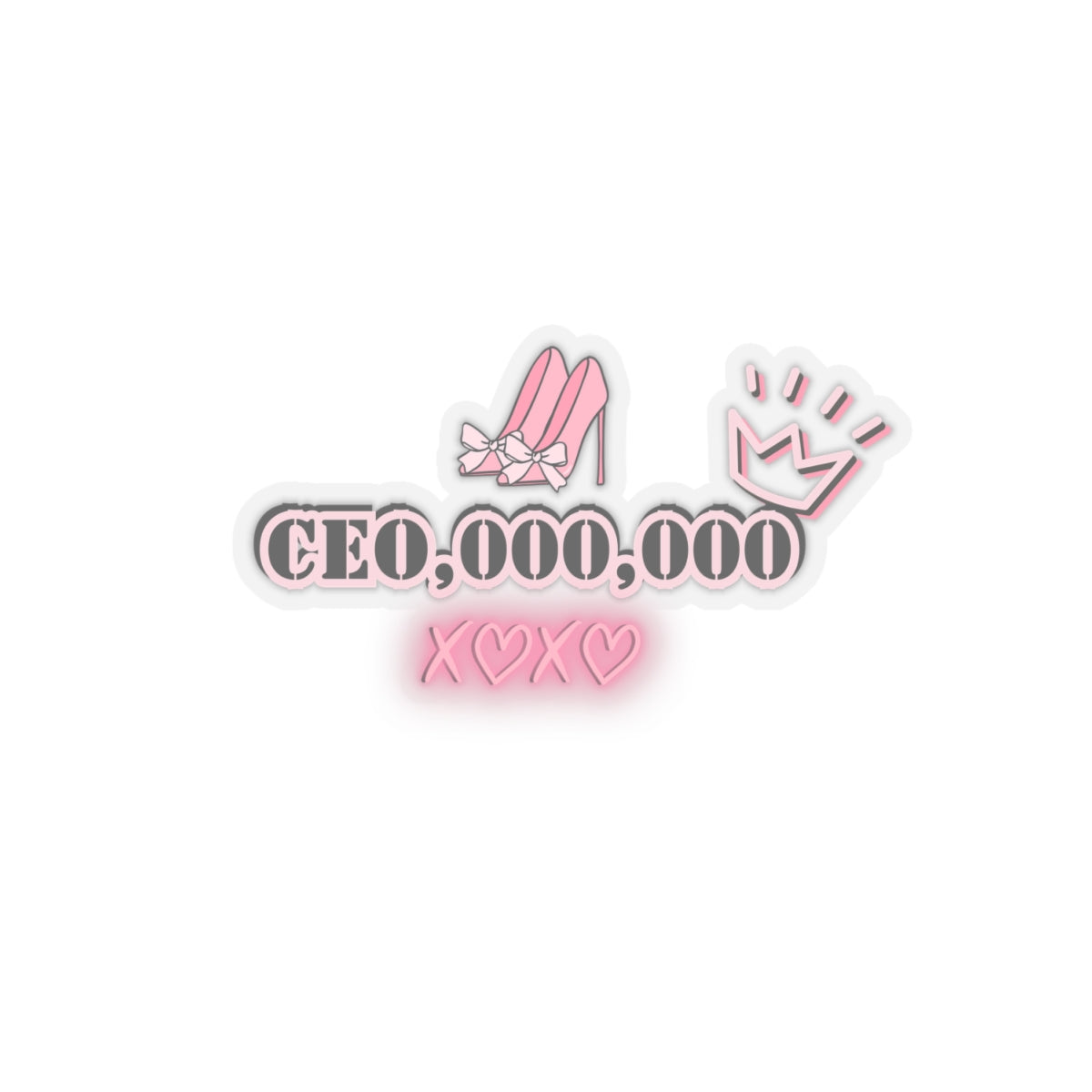 Ceo Girlboss sticker motivational sticker you are capable of amazing things sticker pink heels sticker Beautiful sticker loved gift for her