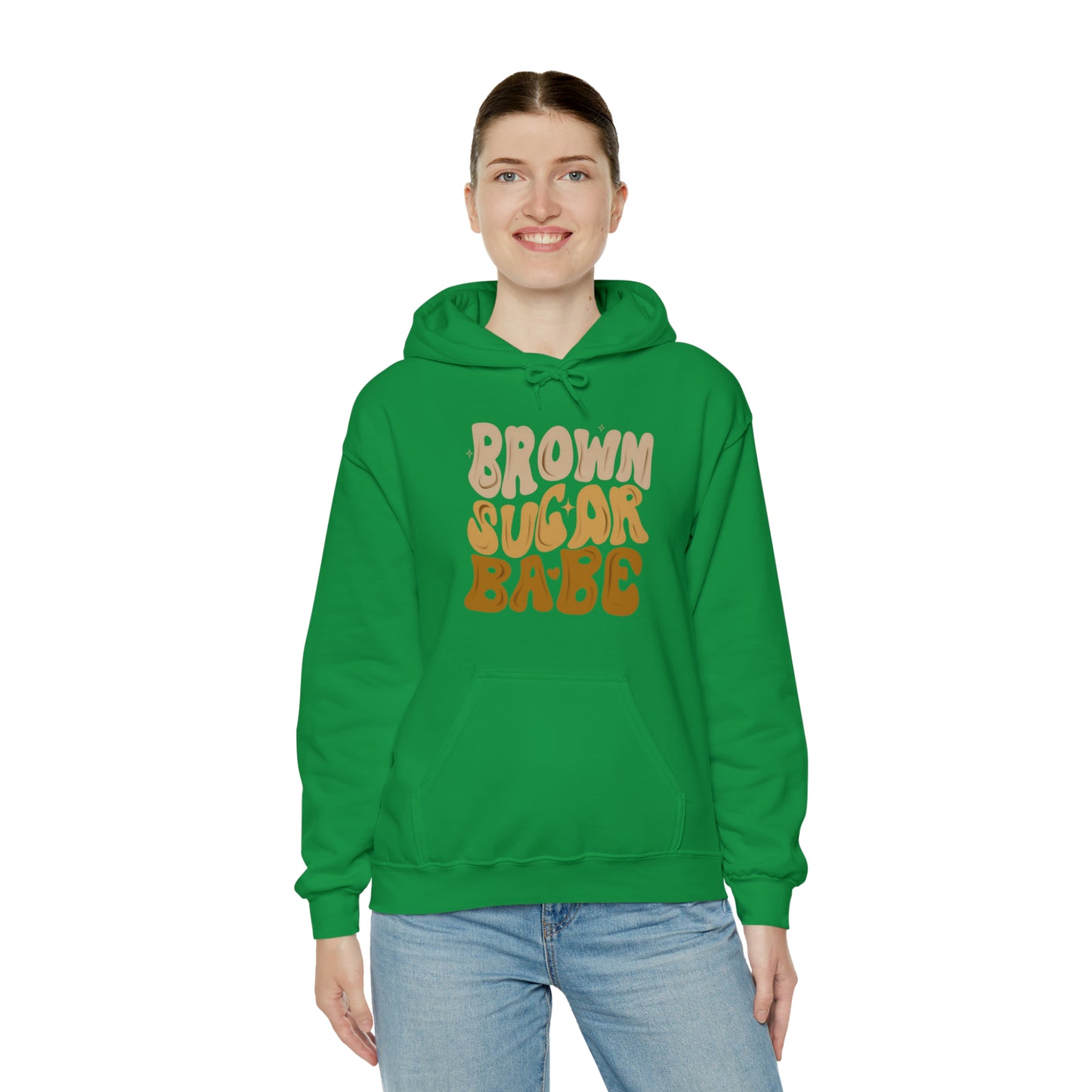 Brown sugar babe hoodie, gift for her, best friend gift, birthday vacation, Unisex Heavy Blend Hooded Sweatshirt