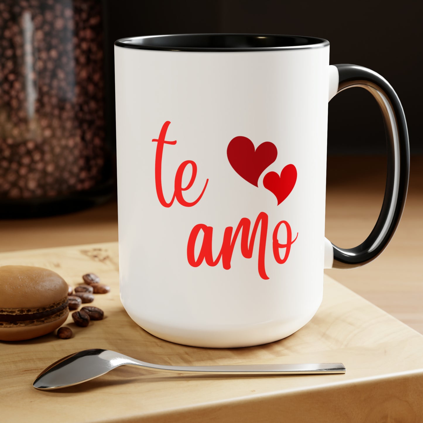 Te amo mug mother's day gift for wife coffee mug girlfriend gift Coffee Mug love proposal gift heart mug gift for her Mug couple engagement