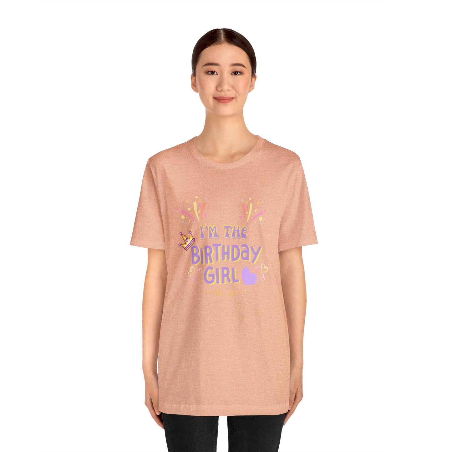 I'm the Birthday girl shirt birthday girl shirt birthday shirt gift for her best friend gift birthday party attire month Tshirt birthday
