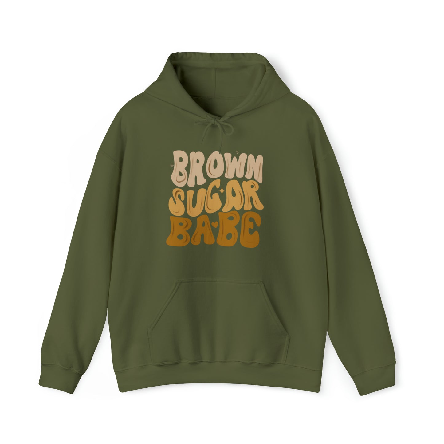 Brown sugar babe hoodie, gift for her, best friend gift, birthday vacation, Unisex Heavy Blend Hooded Sweatshirt