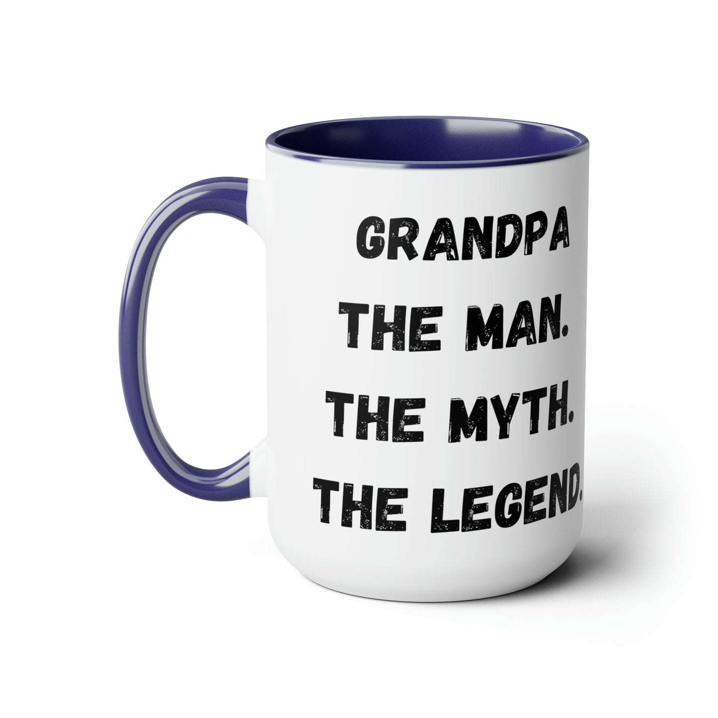 Grandpa mug the man the myth the legend mugDaddy mug love you dad gift Coffee Mug pregnancy reveal gift heart mug gift for her Mug Coffee