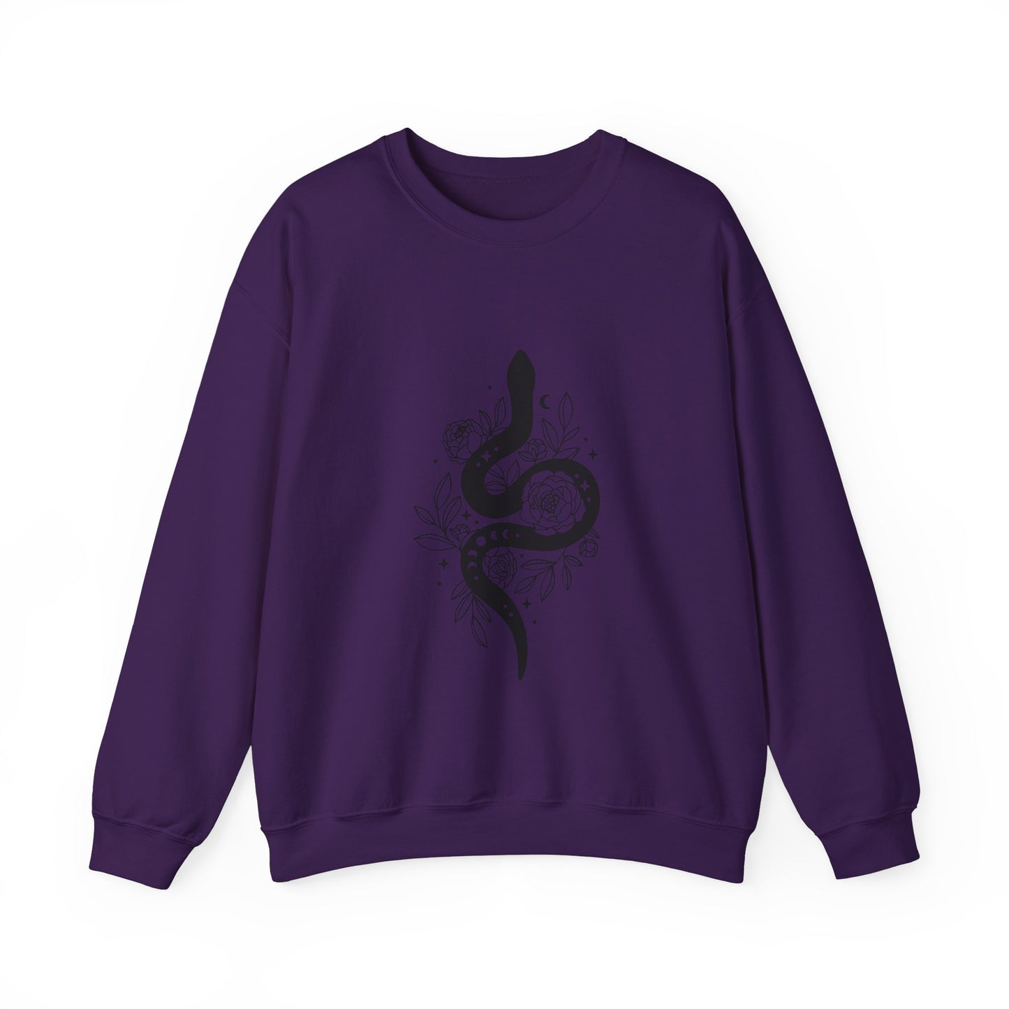 Witchy snake Sweatshirt snake lover gift floral sweater best friend gift Womens Sweatshirt concert merch Tee christmas gift