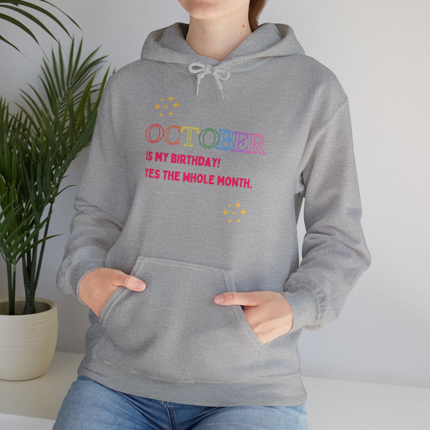 October birthday month sweater birthday sweater Christmas gifts Sweatshirt Gift for him Gift for Mom Gift