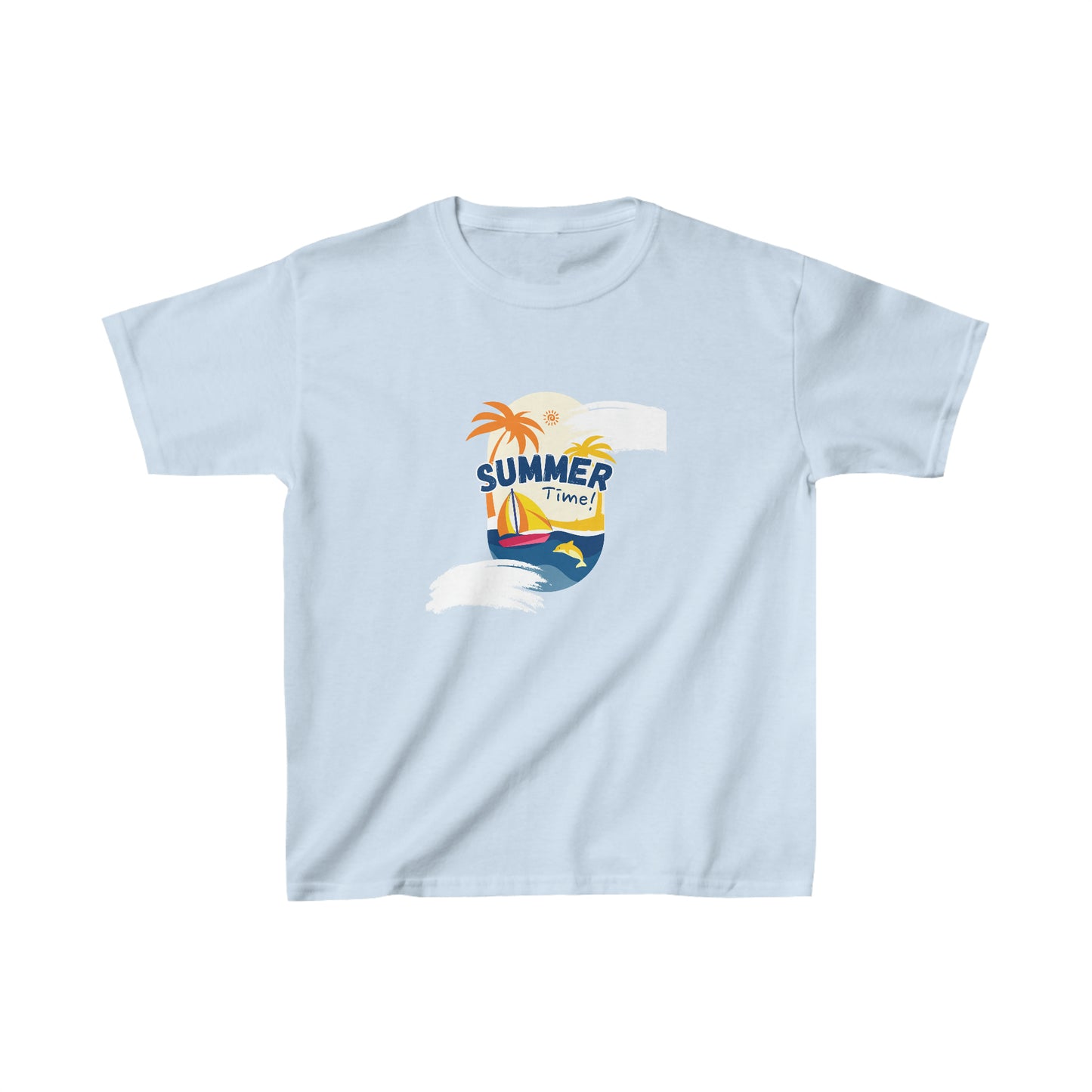 Summer loving shirt kid boat loving party shirt birthday shirt kid wavy birthday party shirt Christmas shirt Rainbow cloud kidshirt birthday