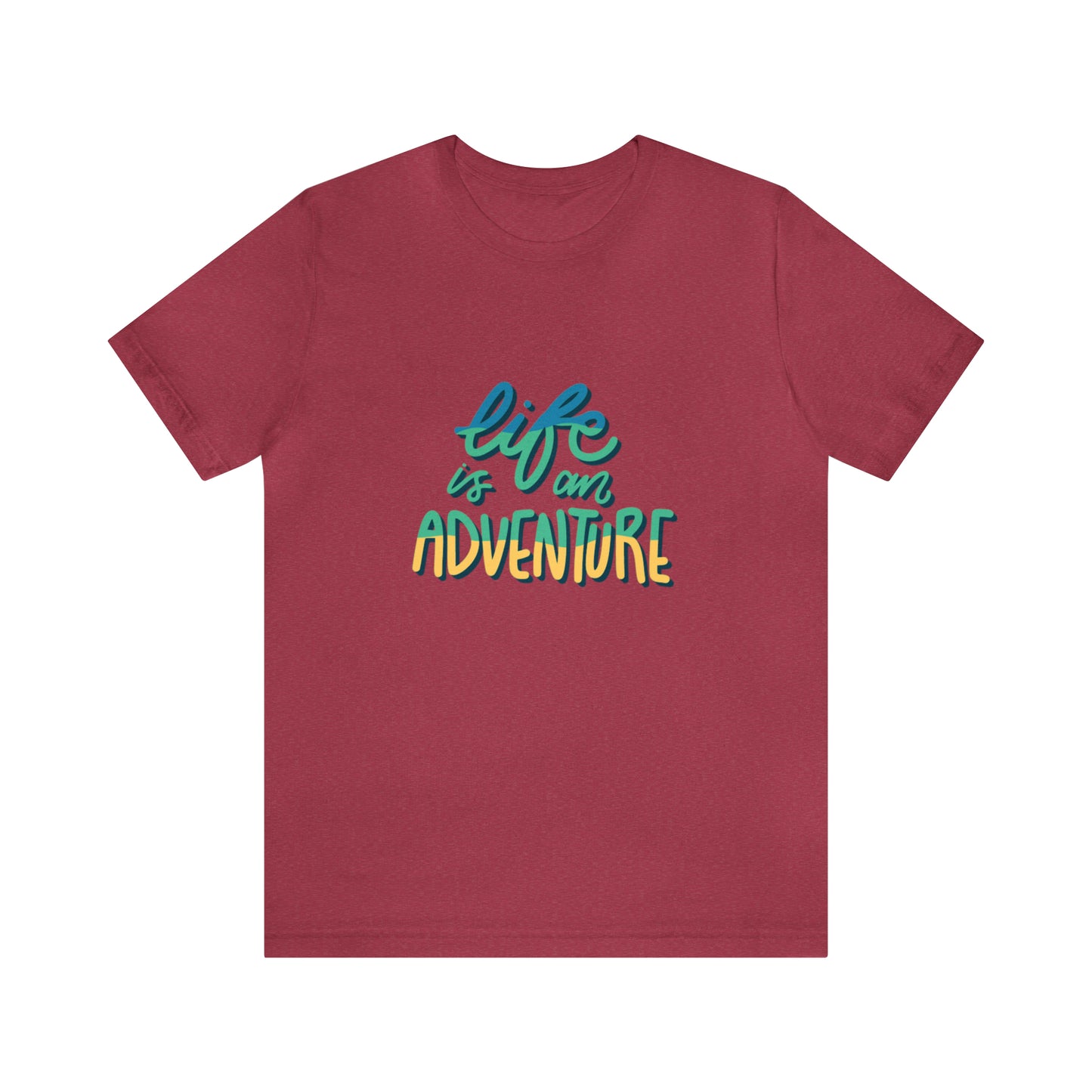 Life is a pure Adventure shirt, Good vibes only shirt, Adventurer shirt, Unisex gift, gift for her, gift for him, vacation shirt,best friend