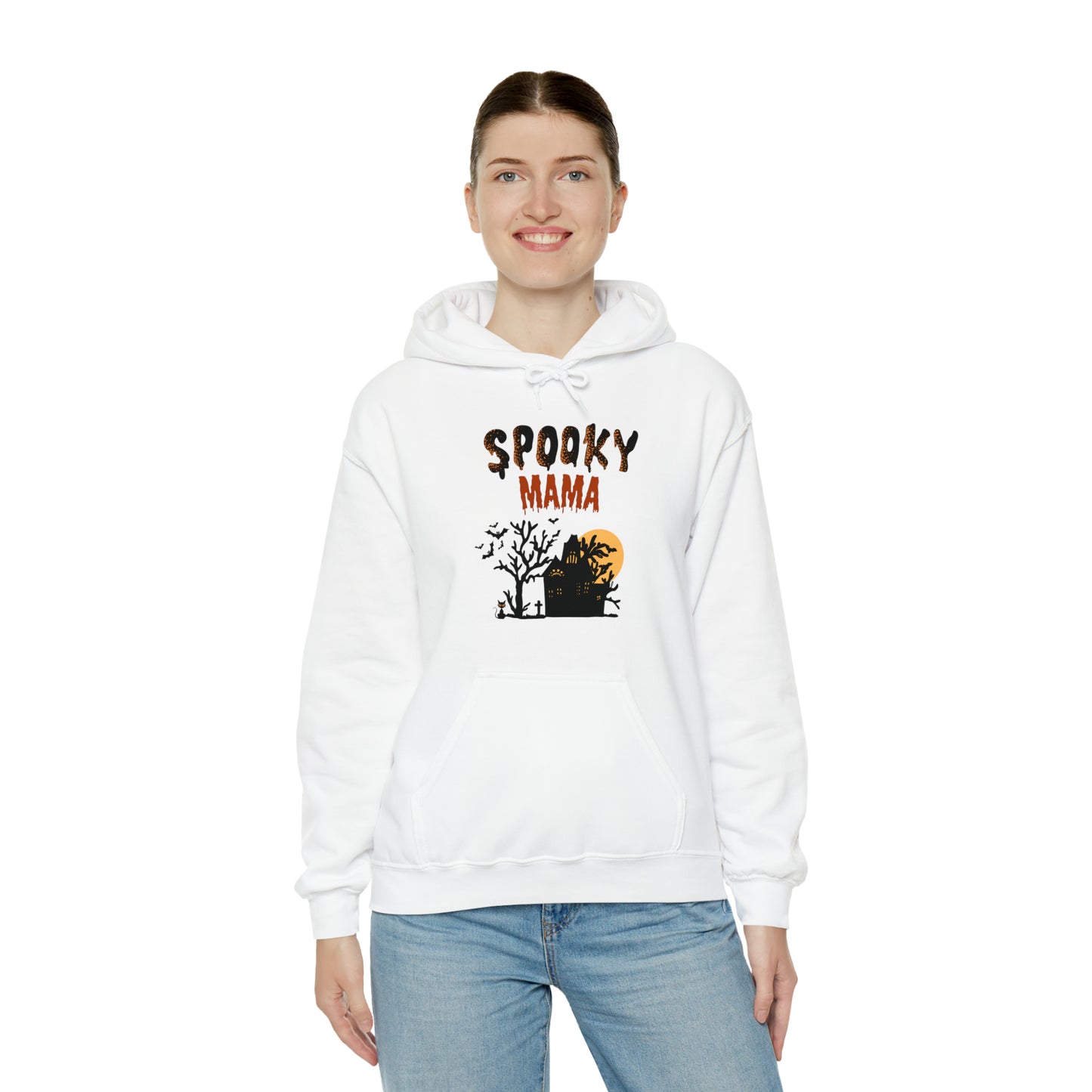 Spooky Mama Halloween Sweatshirt, spooky Ghostface Shirt, Funny Halloween Horror Shirt, Halloween Women's Sweatshirt, Halloween Tee, unisex