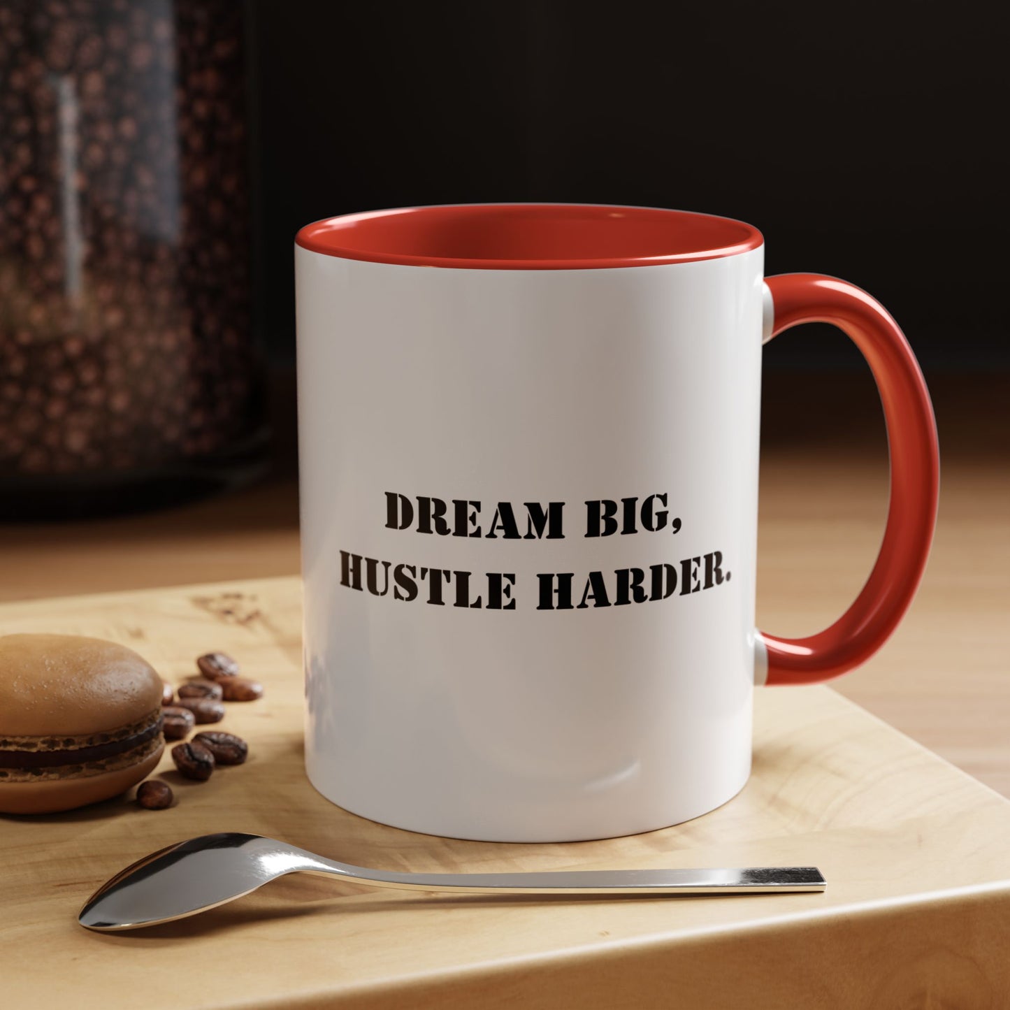 Dream big hustle harder mug Boss gift motivational Entrepreneur gift bestfriend gift Boss Christmas Office Gift Work Mug Office Mug coffee