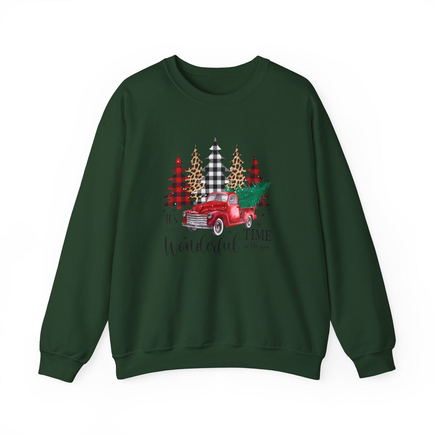 Christmas sweater it's the most wonderful time of the year Christmas sweater Merry Christmas sweatshirt Bright Christmas gift for her