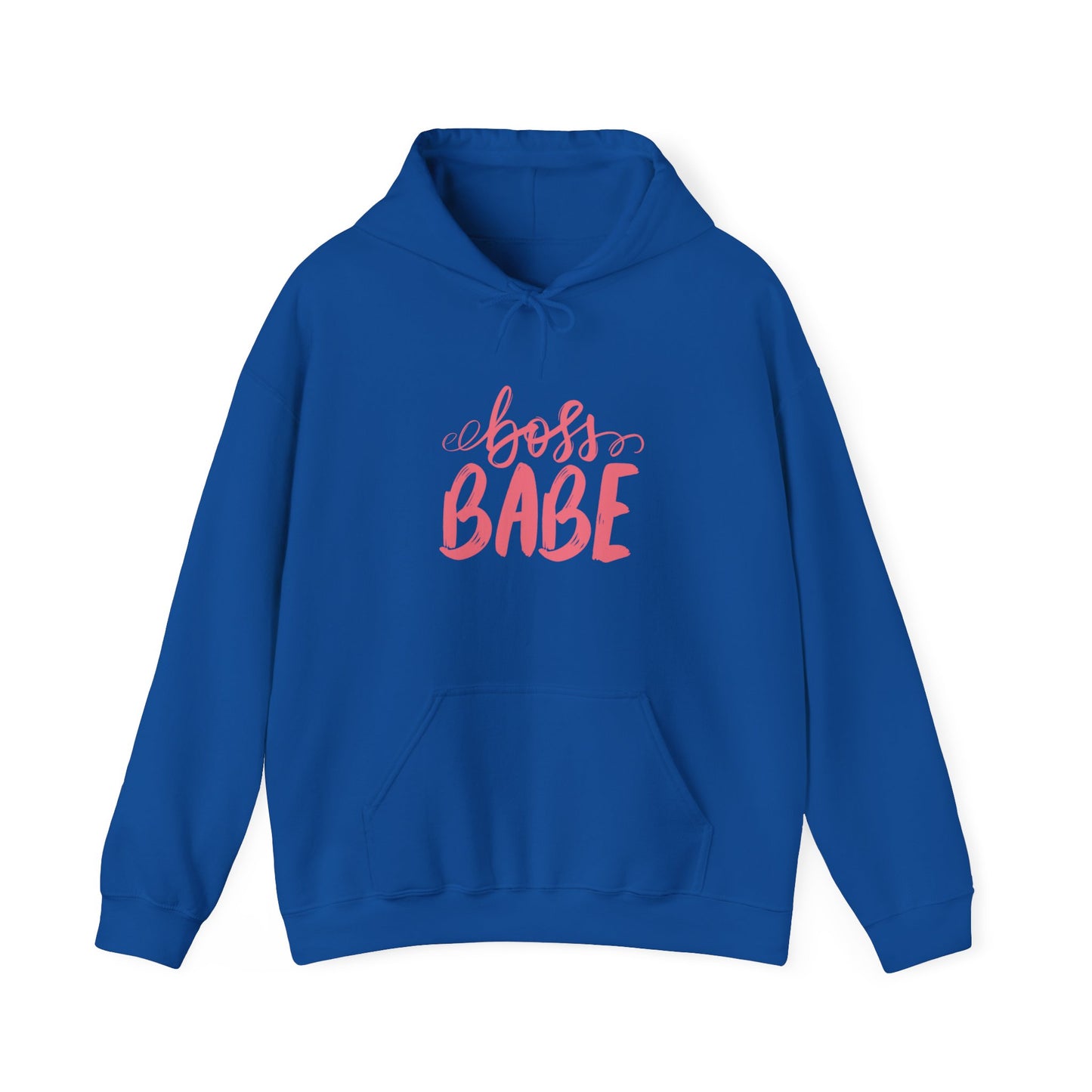 Boss Babe hoodie, boss babe energy, gift for her, millionaire babe, Unisex Heavy Blend Hooded Sweatshirt
