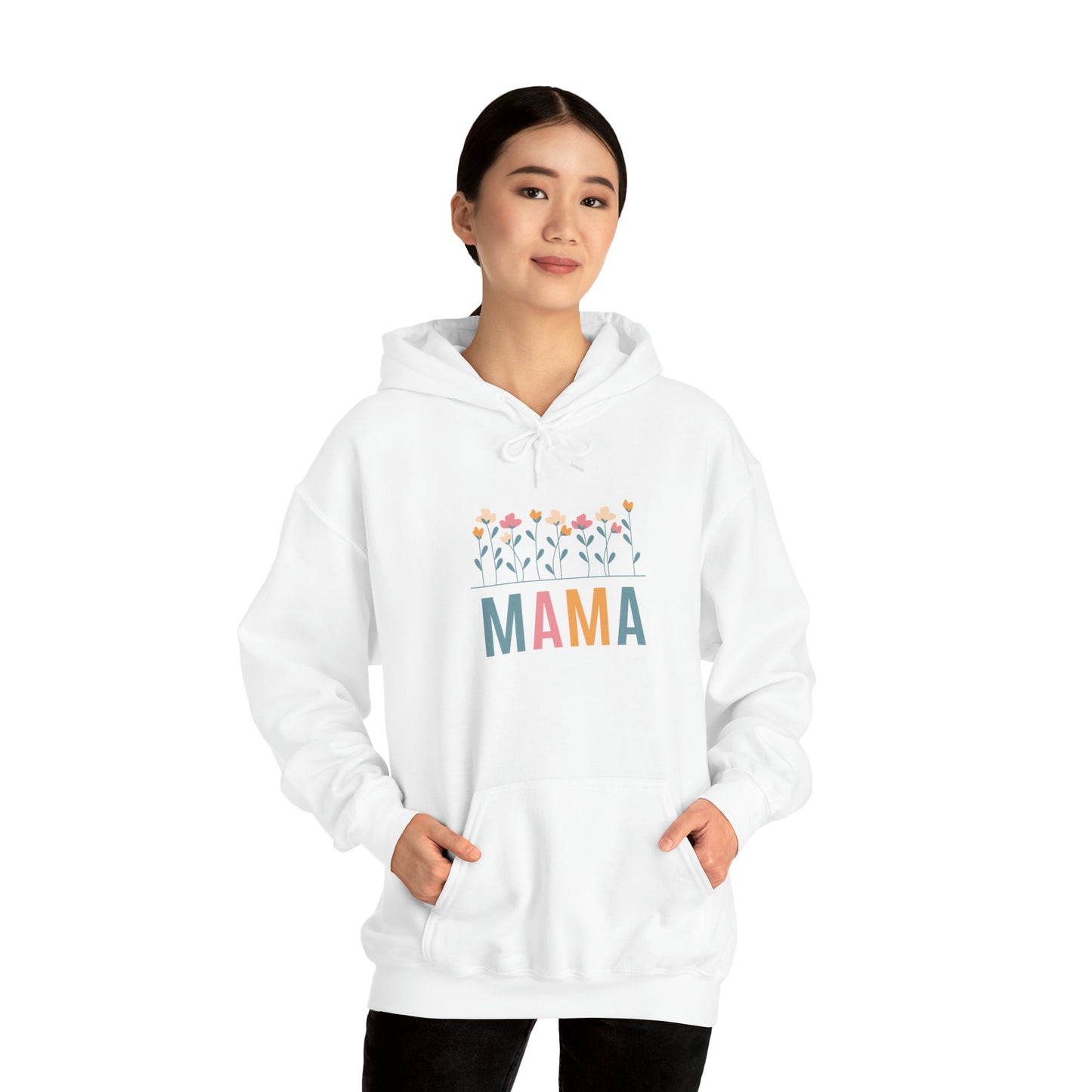 Floral Mama Hoodie, Gift for Mom, mama Hoodie, gift for Mom clothes, gym shirt,Birthday gift for her, gift for him,Galantine gift for her