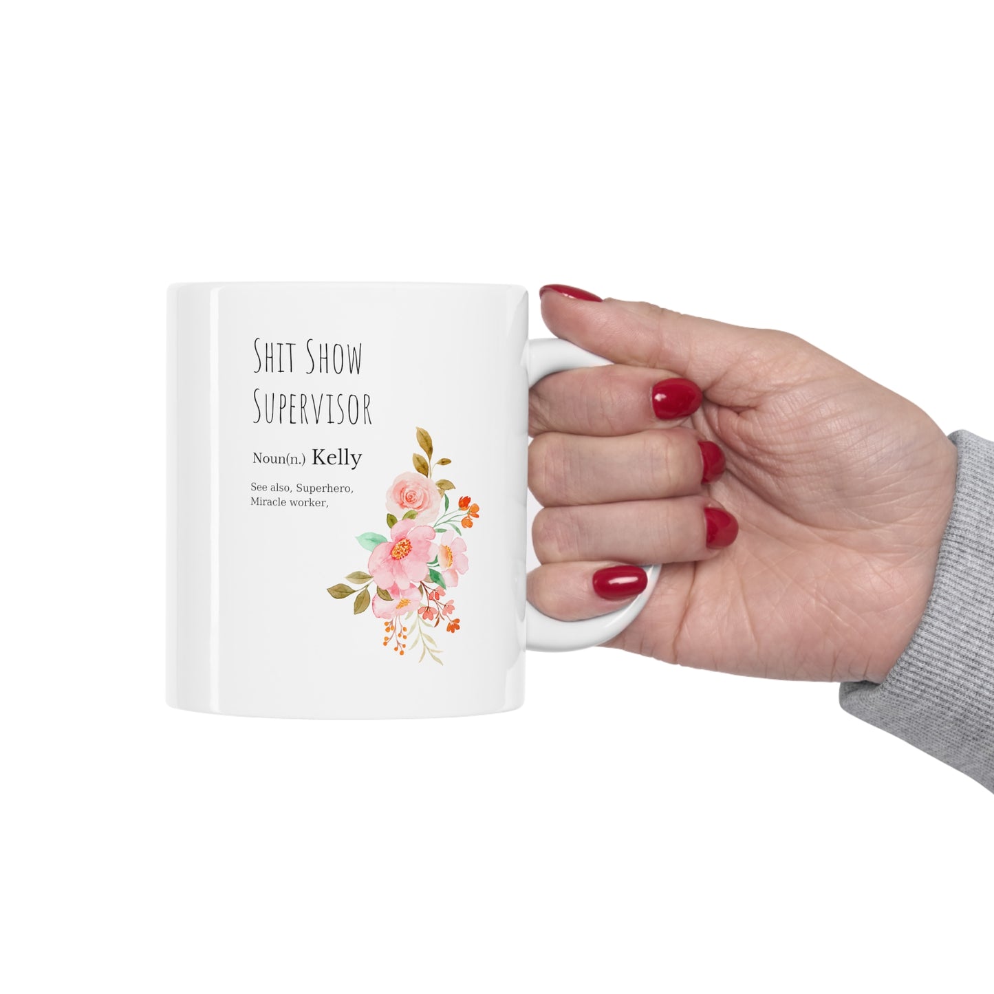 Shit Show Supervisor Mug chaos Supervisor Gift Shit Show Supervisor Coffee Cup gift for her gift for him Mug 11oz Christmasgift