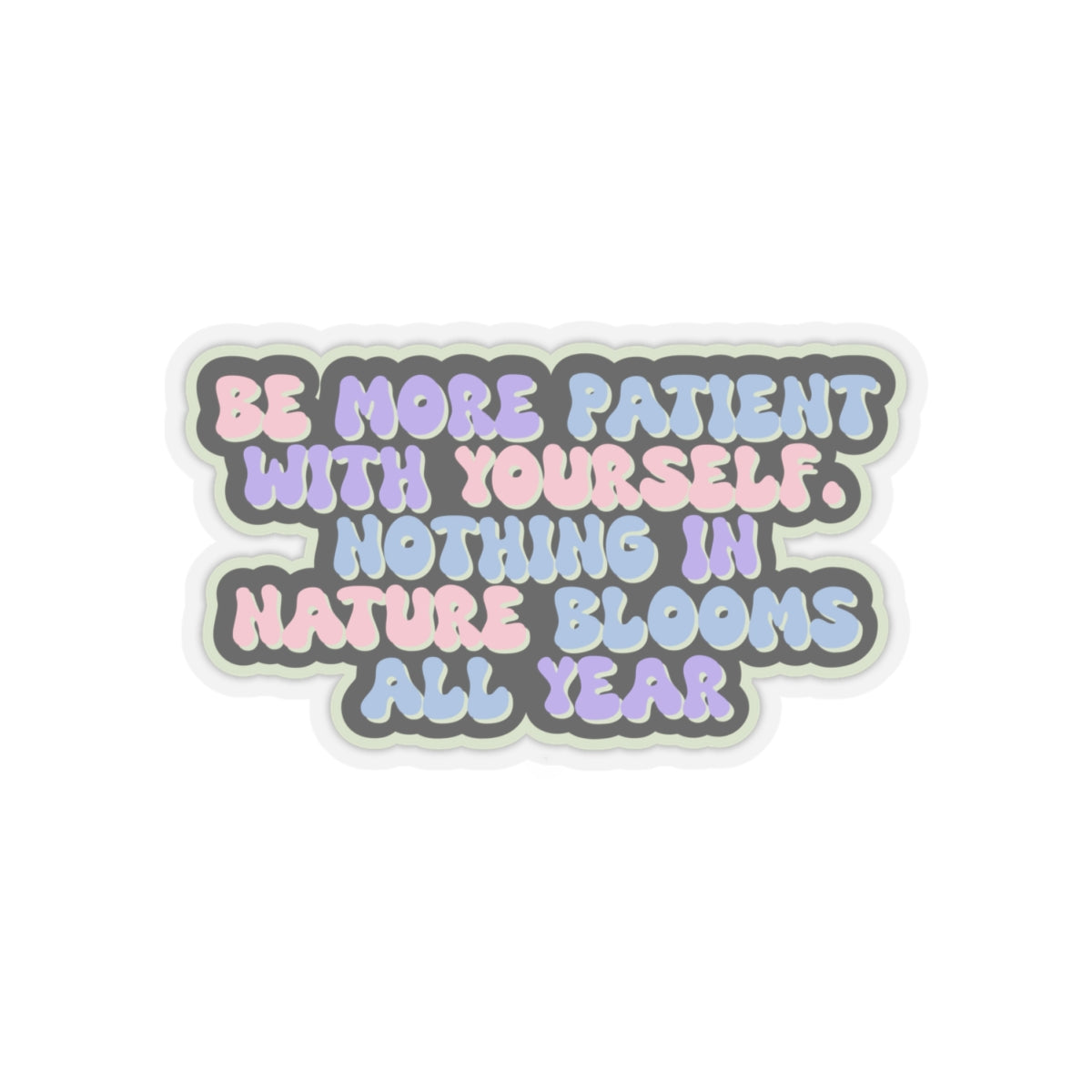 Selfcare sticker motivational sticker You are kind Beautiful sticker motivational sticker Magical stickers loved gift for her flower sticker