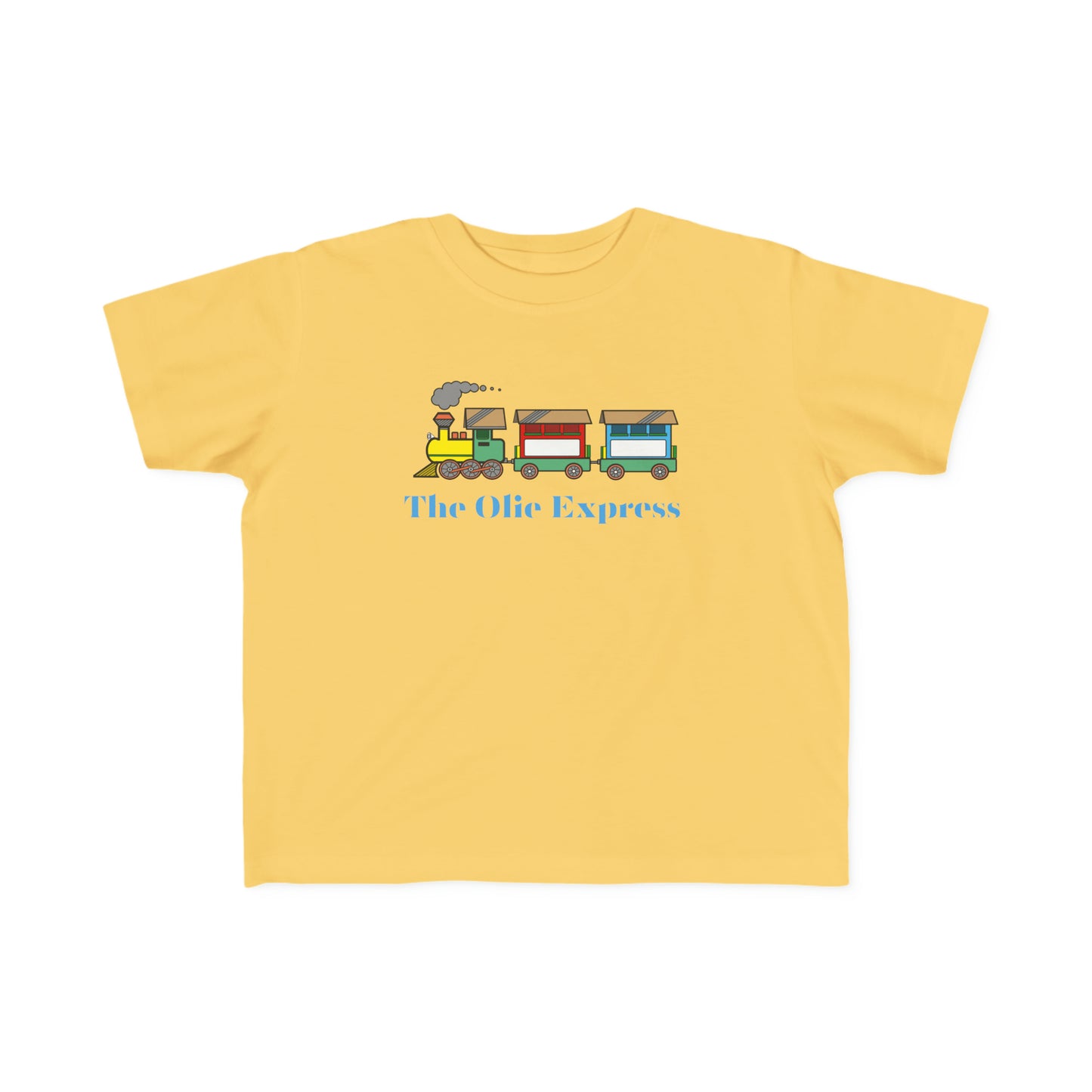 Personalized toddler shirt train toddler shirt train Express birthday shirt Christmas kid Tshirt Trex fun tee Toddler's Fine Jersey Tee