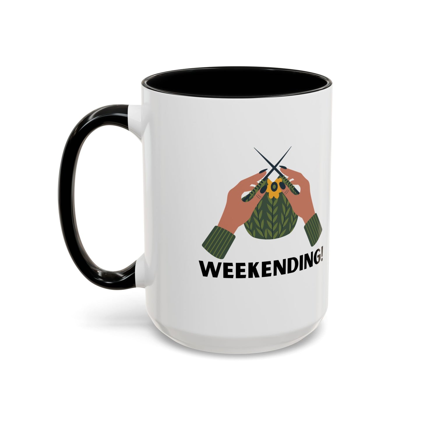 Knitting weekending mug coffee lover weekending vibes mug Coffee Mug swift Funny Coffee Cup Cat Lady Gift Cat Lover Gift Cat Mom christmas