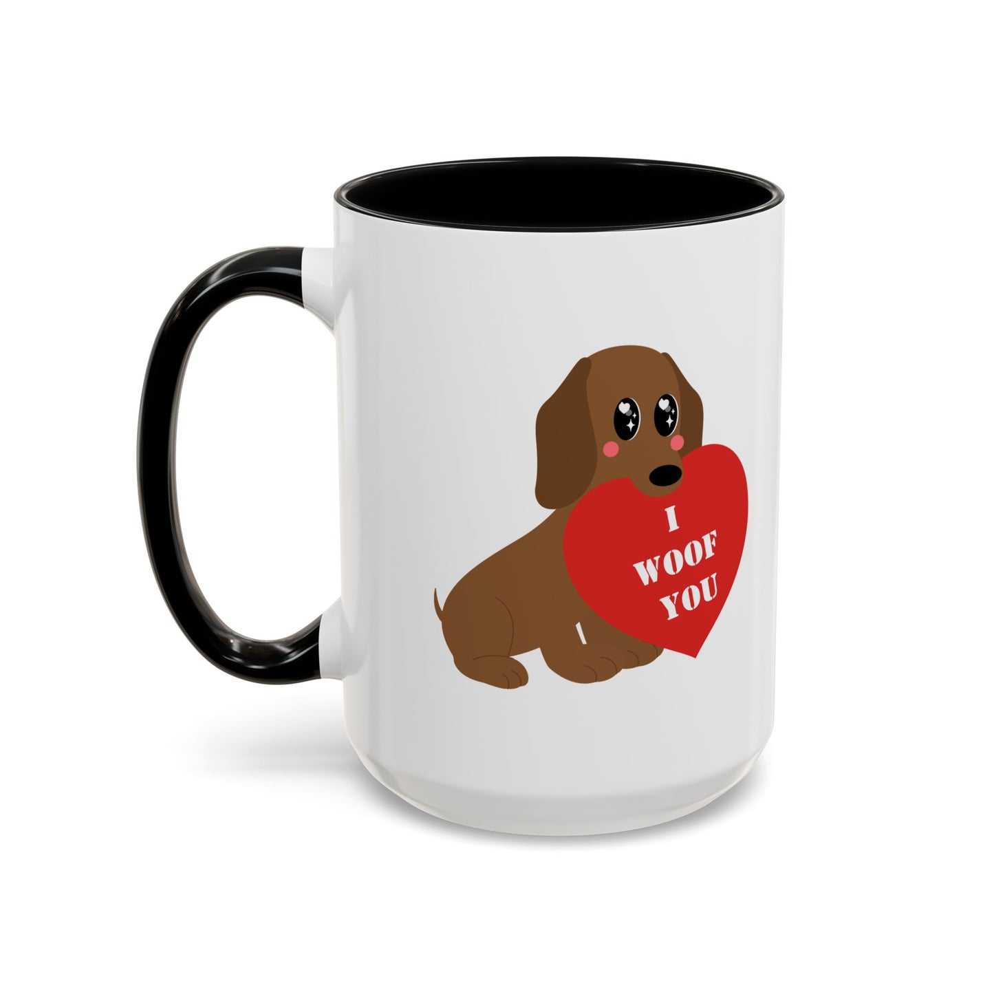 Dog lover mug I woof you mug Valentines day mug i love you Galantines day Bestie gift for her gift tea Mug Coffee Gift for Mom vday gift