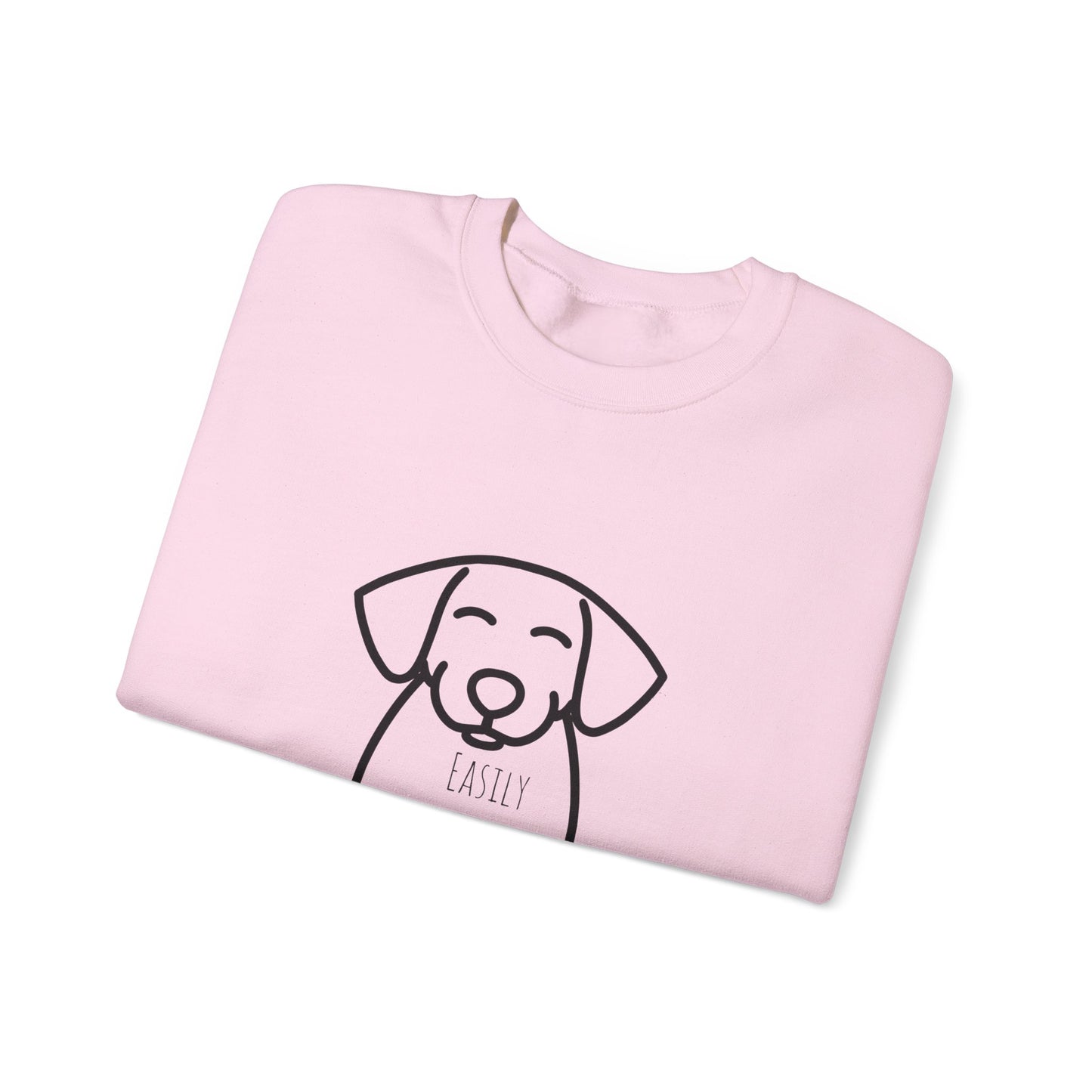 Easily distracted by dogs Sweatshirt Christmas gift for dog Mom dog lover gift dog dad gift for him gift for her best friend gift funny dog